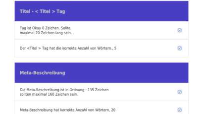 TL-Campus - SEO-Report - OnPage-Faktoren