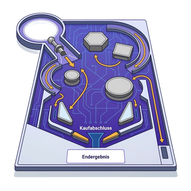 Das Pinball-Modell als Ersatz für die moderne Customer Journey - statt Trichter